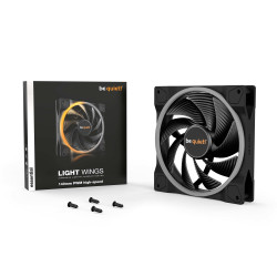 Ventilateur de boitier Be Quiet Light Wings High Speed PWM RGB - 14cm (Noir)