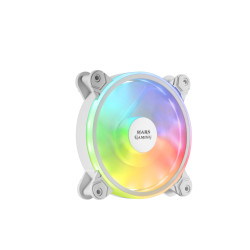 Ventilateur boitier Mars Gaming MFX RGB 12cm (Blanc)