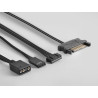 Ventilateur boitier Mars Gaming MFXKIT RGB 12cm - pack de 3 (Noir)