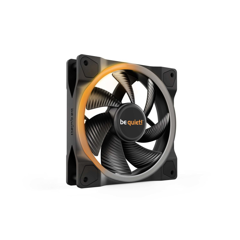 Ventilateur de boitier Be Quiet Light Wings PWM RGB - 12cm (Noir)
