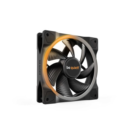 Ventilateur de boitier Be Quiet Light Wings PWM RGB - 12cm (Noir)