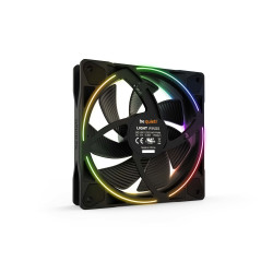 Ventilateur de boitier Be Quiet Light Wings PWM RGB - 12cm (Noir)