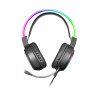 Casque Micro Gamer Mars Gaming MHRGB RGB (Noir)