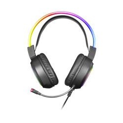 Casque Micro Gamer Mars Gaming MHRGB RGB (Noir)