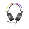 Casque Micro Gamer Mars Gaming MHRGB RGB (Noir)