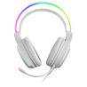 Casque Micro Gamer Mars Gaming MHRGB RGB (Blanc)