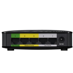 Switch réseau ethernet Gigabit Zyxel GS-105SV2 - 5 ports