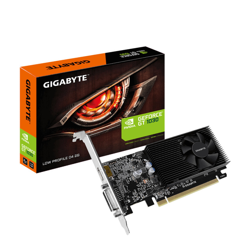 Carte Graphique Nvidia Gigabyte GeForce GT 1030 D4 Low Profile 2Go DDR4