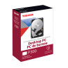 Disque Dur 3,5" Toshiba P300 6To (6000Go) - S-ATA