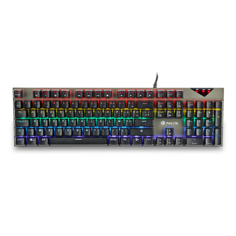 Clavier Gamer mécanique NGS GKX-500 RGB (Noir)