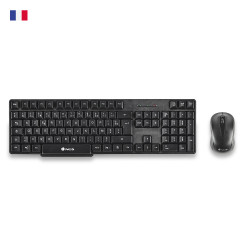 Pack Clavier - Souris sans fil NGS Euphoria (Noir)