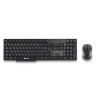 Pack Clavier - Souris sans fil NGS Euphoria (Noir)