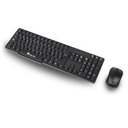 Pack Clavier - Souris sans fil NGS Euphoria (Noir)