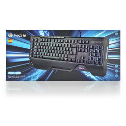 Clavier Gamer NGS GKX-450 RGB (Noir)