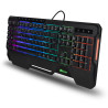 Clavier Gamer NGS GKX-450 RGB (Noir)