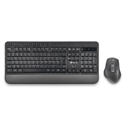 Pack Clavier - Souris sans fil NGS Spell Multimode (2.4 Ghz + Bluetooth) (Noir)