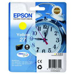 Cartouche d'encre Epson Reveil 27 (Jaune)