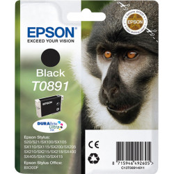 Cartouche d'encre Epson Singe T0891 (Noir)