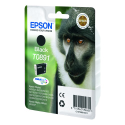 Cartouche d'encre Epson Singe T0891 (Noir)
