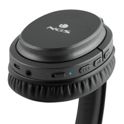 Casque Micro Sans Fil Anti Bruit Bluetooth NGS Artica Taboo (Noir)
