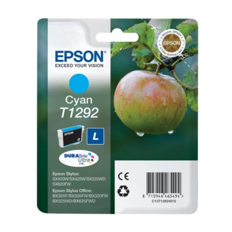 Cartouche d'encre Epson Pomme T1292 (Cyan)