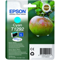 Cartouche d'encre Epson Pomme T1292 (Cyan)