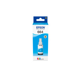 Cartouche d'encre Epson Ecotank T6642 70ml (Cyan)