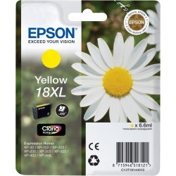 Cartouche d'encre Epson Paquerette 18 XL (Jaune)