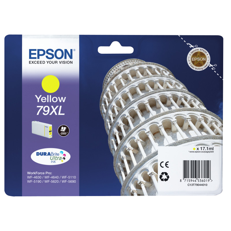 Cartouche d'encre Epson Tour de Pise 79XL (Jaune)