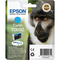 Cartouche d'encre Epson Singe T0892 (Cyan)