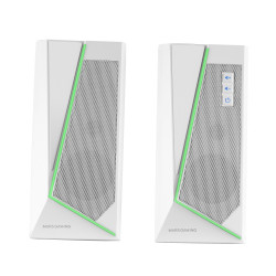 Enceintes Bluetooth Mars Gaming MS7 RGB (Blanc)