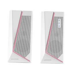 Enceintes Bluetooth Mars Gaming MS7 RGB (Blanc)