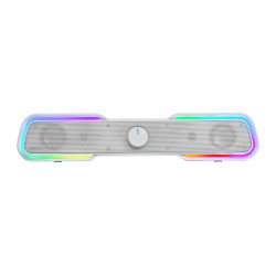 Enceinte barre de son Mars Gaming MSBX RGB (Blanc)