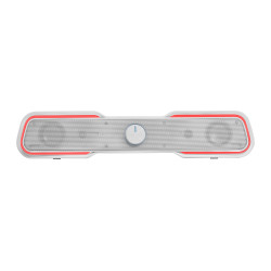 Enceinte barre de son Mars Gaming MSBX RGB (Blanc)
