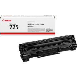 Toner Canon 725BK 3484B002 - 1600 pages (Noir)