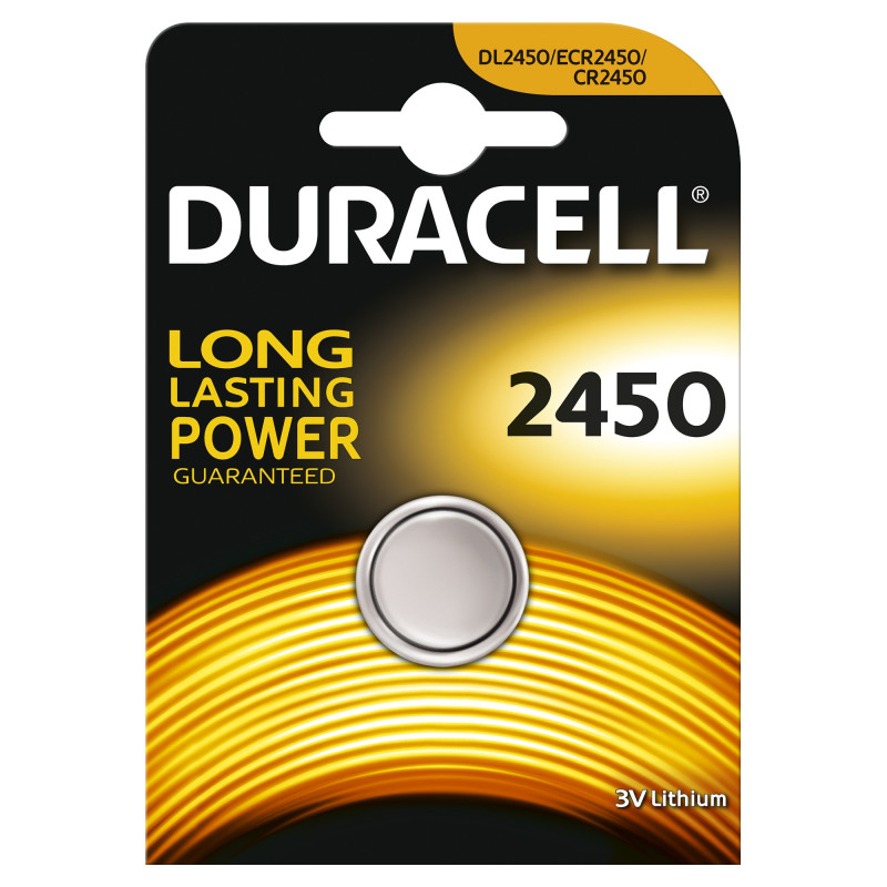 Pile lithium Duracell type CR2450 3V Pile lithium Duracell type CR2450 3V