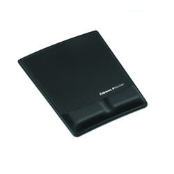 Tapis de souris avec repose poignet Fellowes Health-V (Noir)