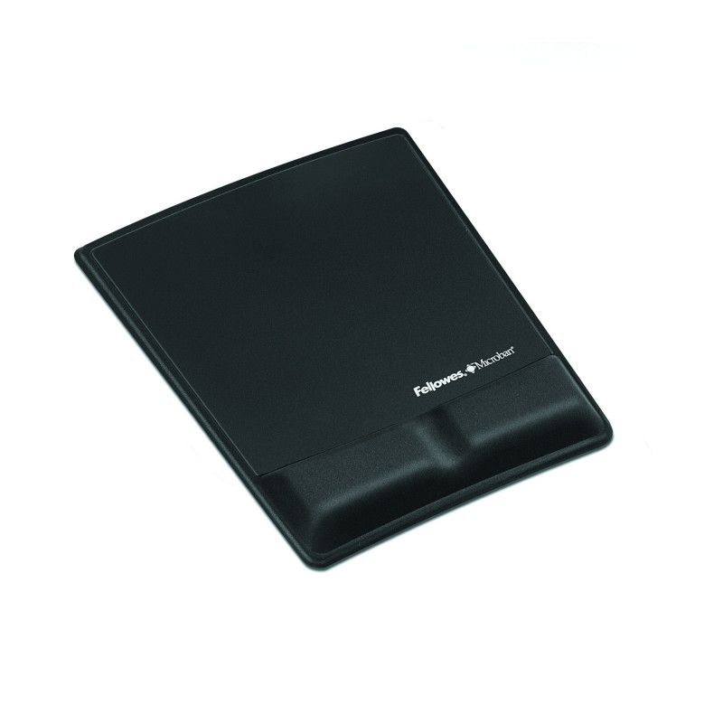 Tapis de souris avec repose poignet Fellowes Health-V (Noir) Tapis de souris avec repose poignet Fellowes Health-V (Noir)