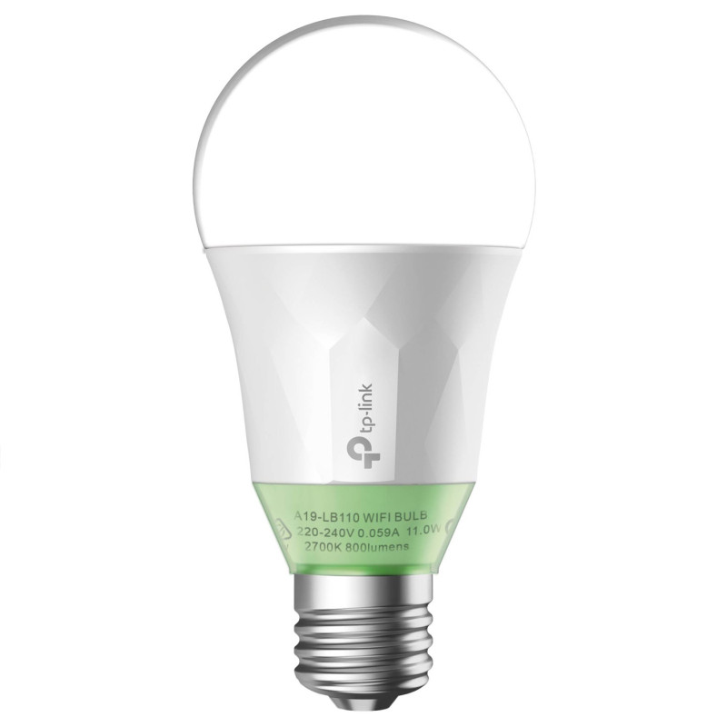 Ampoule LED connectée TP-Link LB110 Wi-Fi - 800lm (E27) 2700K