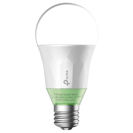 Ampoule LED connectée TP-Link LB110 Wi-Fi - 800lm (E27) 2700K