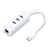 Adaptateur USB 3.0 TP-Link UE330 vers RJ45 Gigabit et Hub 3 ports