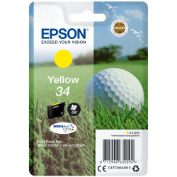 Cartouche d'encre Epson Balle de Golf 34 (Jaune)