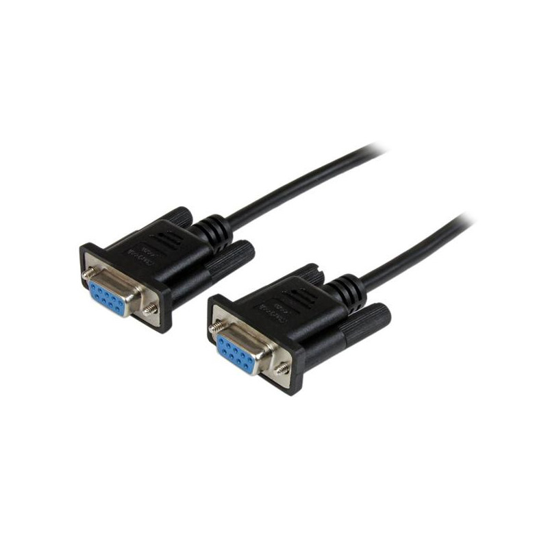 Cable Série Startech DB9 F F 2m (Noir)
