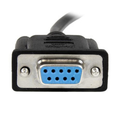 Cable Série Startech DB9 F F 2m (Noir)