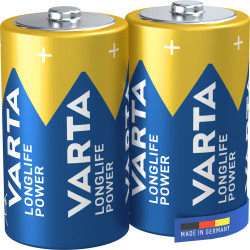 Lot de 2 piles Alcaline Varta High Energy type LR20 1,5V (LR20)