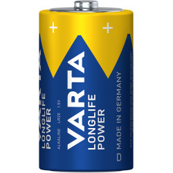 Lot de 2 piles Alcaline Varta High Energy type LR20 1,5V (LR20)