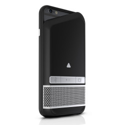 Coque ZAGG pour iPhone 6 avec enceinte integrée - Noir