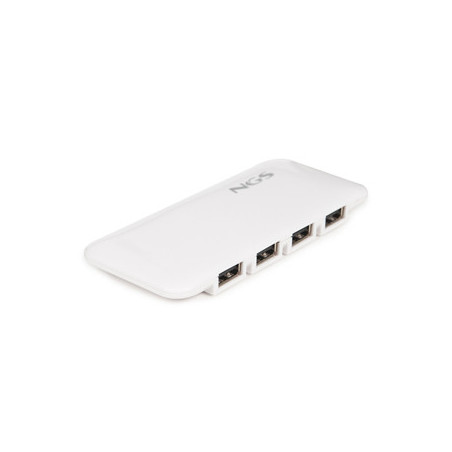 Hub USB 2.0 NGS iHub - 7 ports (Blanc)