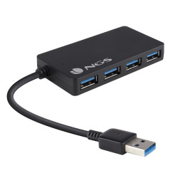 Hub USB 3.0 NGS iHub - 4 ports (Noir)