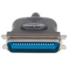 Cable adaptateur Manhattan USB Type A vers Parallèle DB25 1,8m (Noir)